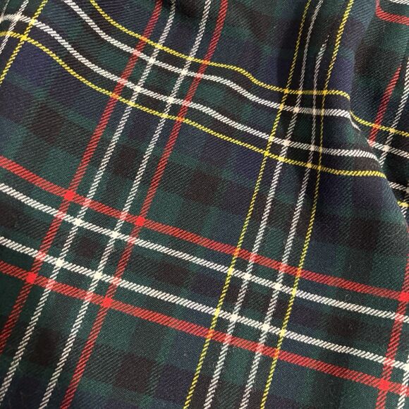 Vintage Ed Behan's Tweed Shop Suit Skirt Sz S Tartan Plaid Wool Missing Sz Tag - Picture 13 of 16